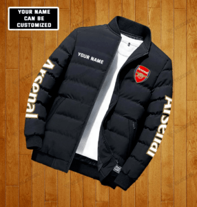 Arsenal F.C. Personalized Puffer Jacket PM574 - LH
