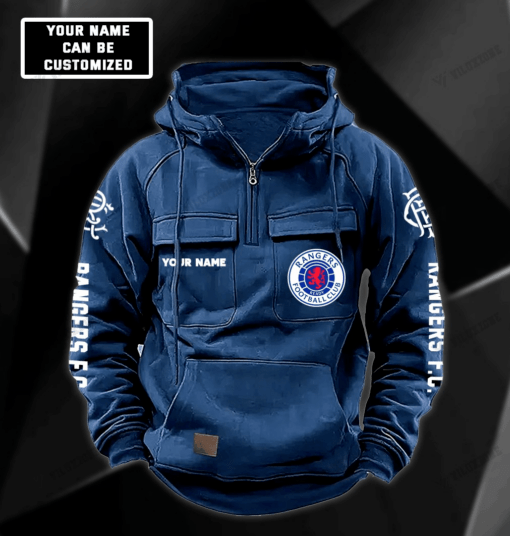 Rangers F.C. Cargo Hoodie PM314 - LH - Image 2