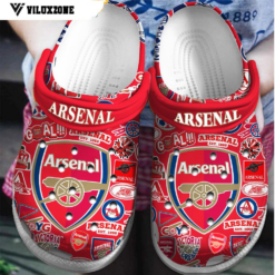 Arsenal FC Soccer Crocs Clog Shoes PM45 - LH