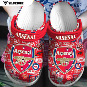 Arsenal FC Soccer Crocs Clog Shoes PM45 - LH