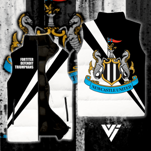 Newcastle United F.C. Sleeveless Down Jacket PM554 - LH