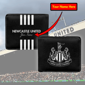 Newcastle United F.C Full-front Printed Men Wallet PM441 - LH