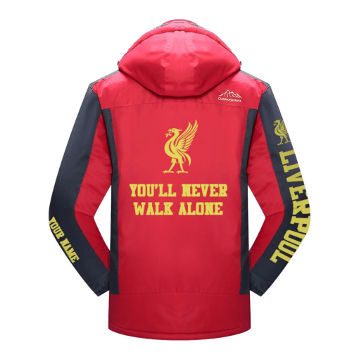 Liverpool F.C Waterproof Fleece Jacket PM354 - LH - Image 5