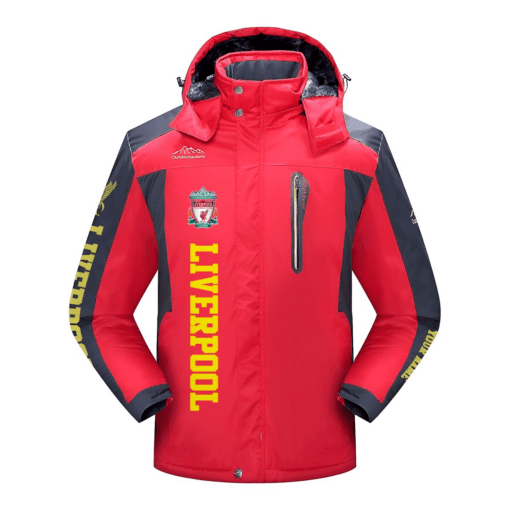 Liverpool F.C Waterproof Fleece Jacket PM354 - LH - Image 4