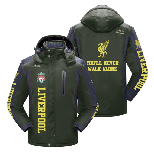 Liverpool F.C Waterproof Fleece Jacket PM354 - LH - Image 2