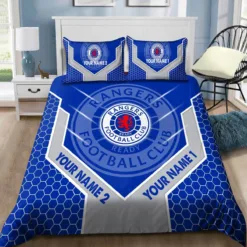 [CAN CUSTOM NAME] Rangers F.C. Bedding Set PM324 - LH