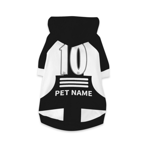 Newcastle United F.C Cute Custom Name & Number Pet Hoodie PM45 - LH - Image 4