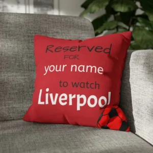 Liverpool FC Personalised Pillow (with inner) PM39 - LH
