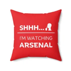 Arsenal Funny Quote Red Square Pillow (with inner) PM346 - LH