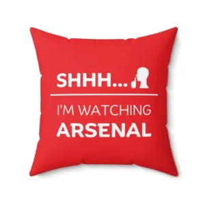 Arsenal Funny Quote Red Square Pillow (with inner) PM346 - LH