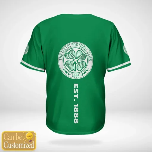 Celtic Football Club Baseball Jersey Custom Name PM345 - LH - Image 5