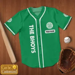 Celtic Football Club Baseball Jersey Custom Name PM345 - LH