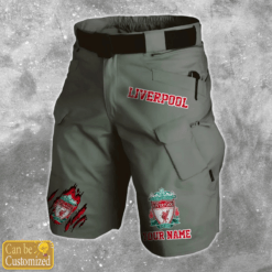 Liverpool F.C. Mens Upgraded Military Tactical Shorts (No Belt) PM34 - LH
