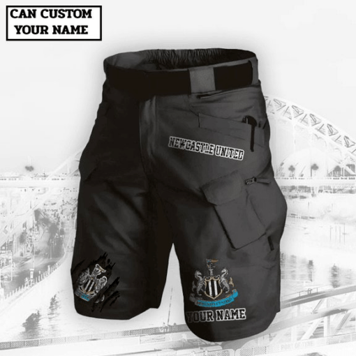 Newcastle United F.C. Mens Upgraded Military Tactical Shorts (No Belt) PM34 - LH