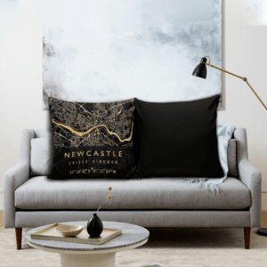 Newcastle United Square Pillow (with inner) PM39 - LH