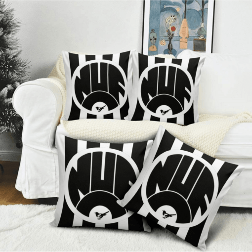 Newcastle United F.C. Two Sides Printing Square Pillow (with inner) PM39 - LH - Image 4