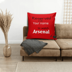 Arsenal F.C. Personalised Pillow (with inner) PM45 - LH