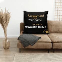 Newcastle United FC Personalised Pillow (with inner) PM45 - LH