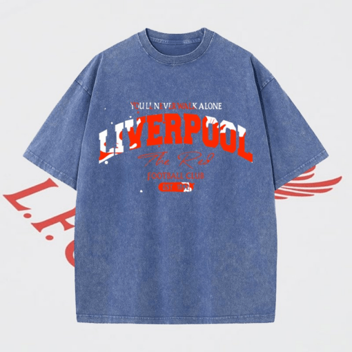 Liverpool F.C. Mineral Wash T-Shirt PM35 - LH - Image 6