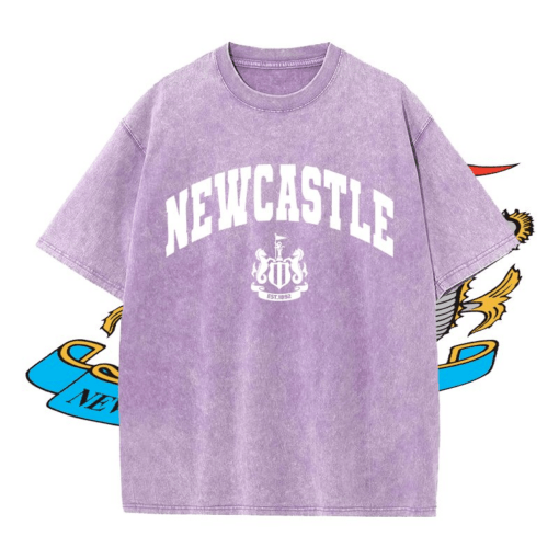Newcastle United Mineral Wash T-Shirt PM345 - LH - Image 2