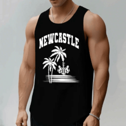 Newcastle United FC Full Printing Set (Tank top, Zipper Polo, Short, Hawaii,...) - LH
