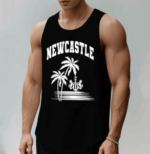 Newcastle United FC Full Printing Set (Tank top, Zipper Polo, Short, Hawaii,...) - LH
