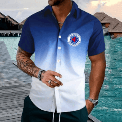 Rangers F.C. Man & Woman Gift Hawaiian Shirt PM34 - LH