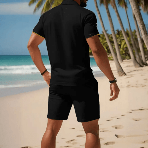 Newcastle United FC Full Printing Set (Zipper Polo, Short, Hawaii,...) PM38 - LH - Image 2