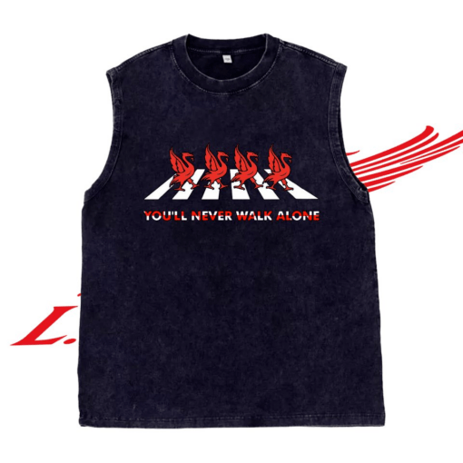 Liverpool F.C. Washed Distressed Sleeveless Vest PM45 - LH