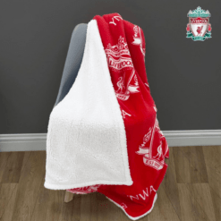 Liverpool F.C. The Baby Velvet Fleece Blanket (330GSM)