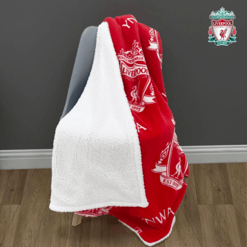 Liverpool F.C. The Baby Velvet Fleece Blanket (330GSM)