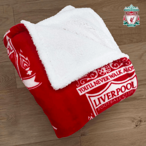 Liverpool F.C. The Baby Velvet Fleece Blanket (330GSM) - Image 2