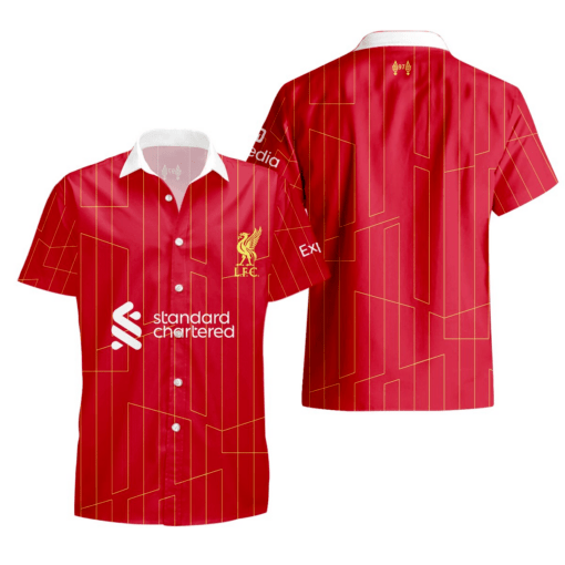 Liverpool F.C. Champion Gift Hawaiian Shirt 24/25 PM100- LH - Image 4