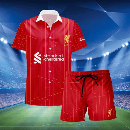 Liverpool F.C. Champion Gift Hawaiian Shirt 24/25 PM100- LH - Image 2
