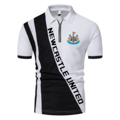 Newcastle United FC 3D Full Printing Zip Polo and Shirt Set PL98 - LH