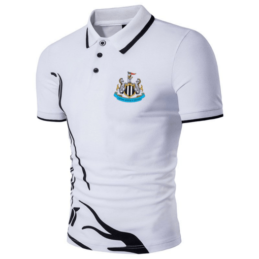 Newcastle United F.C Polo Jersey – Game On Flame PL882 - LH - Image 2