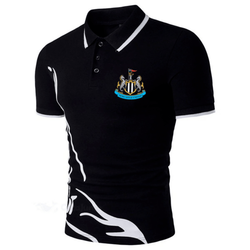 Newcastle United F.C Polo Jersey – Game On Flame PL882 - LH - Image 4