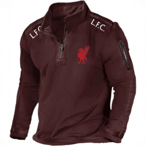 Liverpool F.C. Basic Tactical Waffle Zip Shirt PL89 - LH