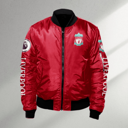 Liverpool F.C. Zipper Bomber Jacket – LIMITED EDITION - LH - Image 3