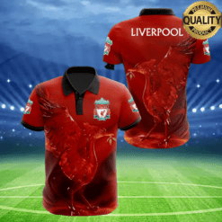 Liverpool F.C All Over Print Liver Bird Shirt Set PL89 - LH