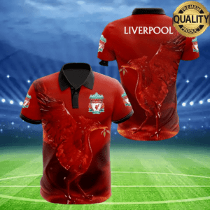 Liverpool F.C All Over Print Liver Bird Shirt Set PL89 - LH