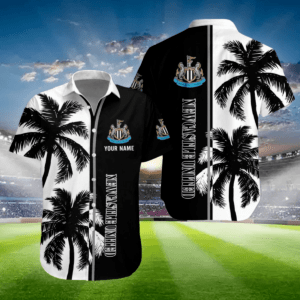 Newcastle United F.C. Hawaii Coconut Button-Up Shirt 2025 Edition - LH