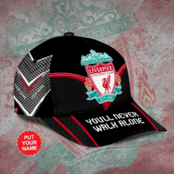 Custom Liverpool F.C. Cap | Ripped Leather Design PM99 - LH