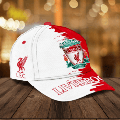 Liverpool FC Splatter Paint Cap – You’ll Never Walk Alone Edition - LH