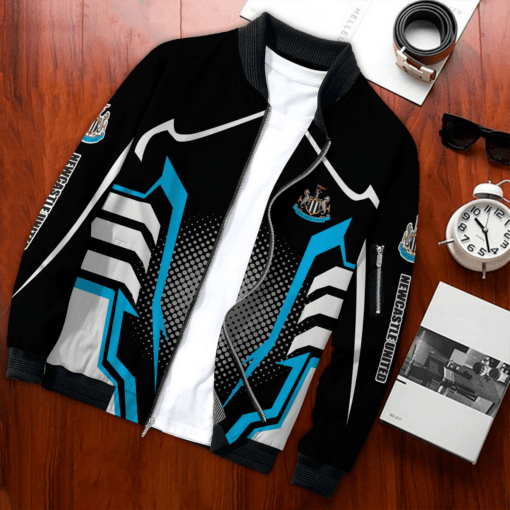 Custom Newcastle United Bomber Jacket – Personalized Bomber, Next-Level Look - LH