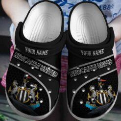 Personalized Newcastle United F.C. Football Crocs | Newcastle Utd Supporter Edition - LH