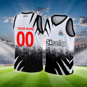 Newcastle United F.C. 3D Unisex V-neck Jersey Tank Top (Personalization Available) - LH