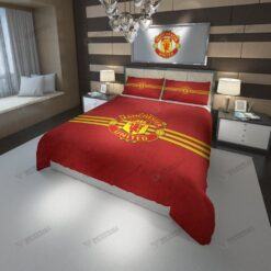 Manchester United Red Gold Bedding Set - LH