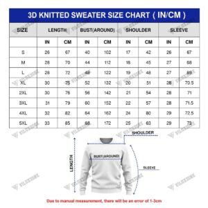 Newcastle United FC Christmas 3D Ugly Sweater Xmas 06