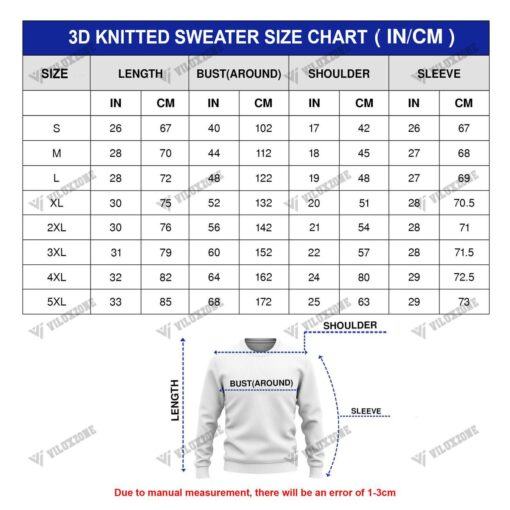 (Custom) Newcastle United FC Christmas 3D Ugly Sweater Xmas 08 - Image 2
